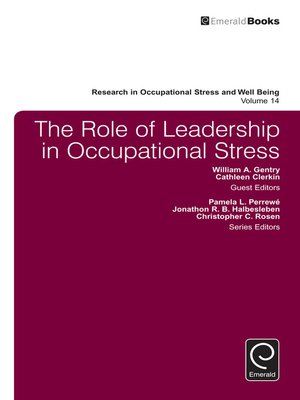 cover image of Research in Occupational Stress and Well Being, Volume 14